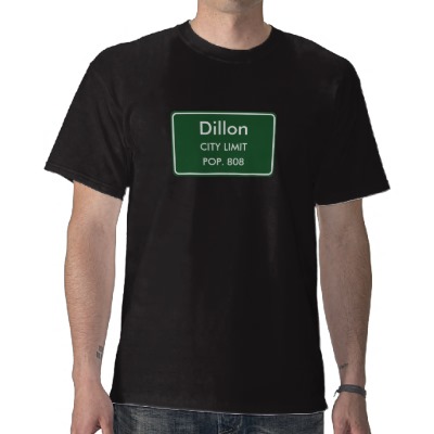 Dillon, CO City Limits Sign T-Shirt