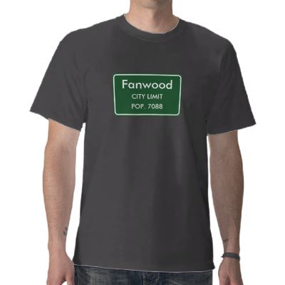 Fanwood, NJ City Limits Sign T-Shirt
