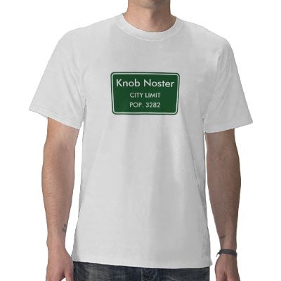 Knob Noster Missouri City Limit Sign T-Shirt